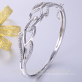 saudi arabia jewelry white gold oem bangle for party